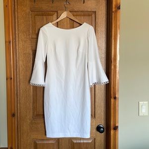 Calvin Klein dress with bell sleeves